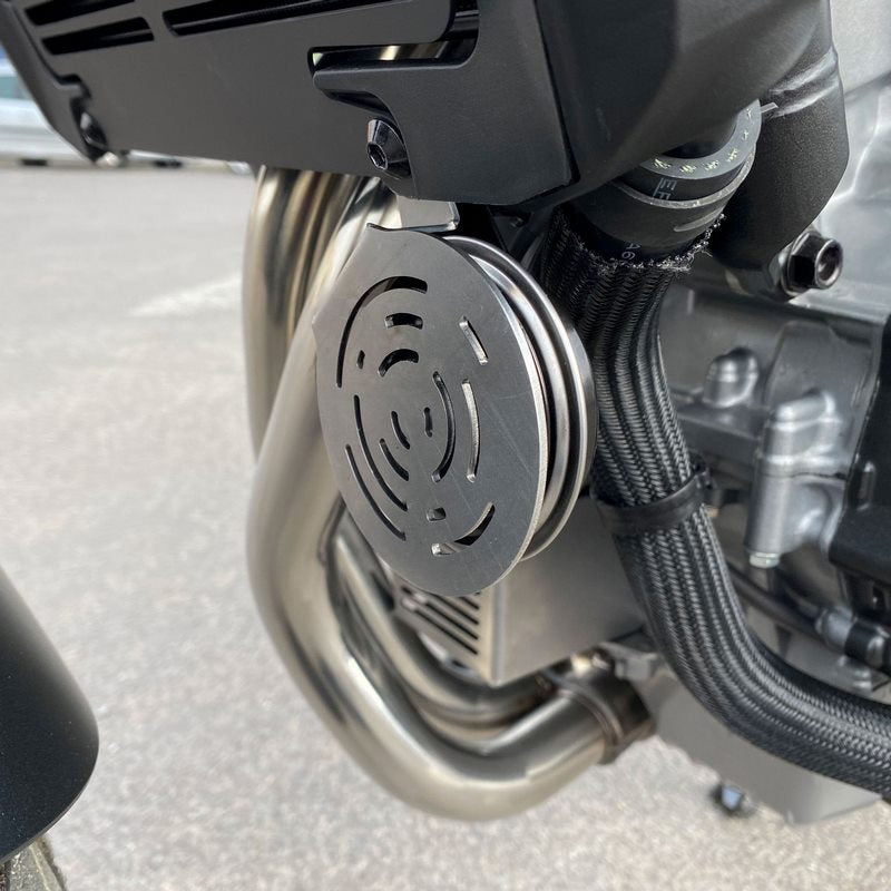 Pyramid Horn Cover | Black | Honda CB 500 X 2022> | 35160M