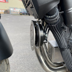 Pyramid Horn Cover | Black | Honda CB 500 X 2022> | 35160M