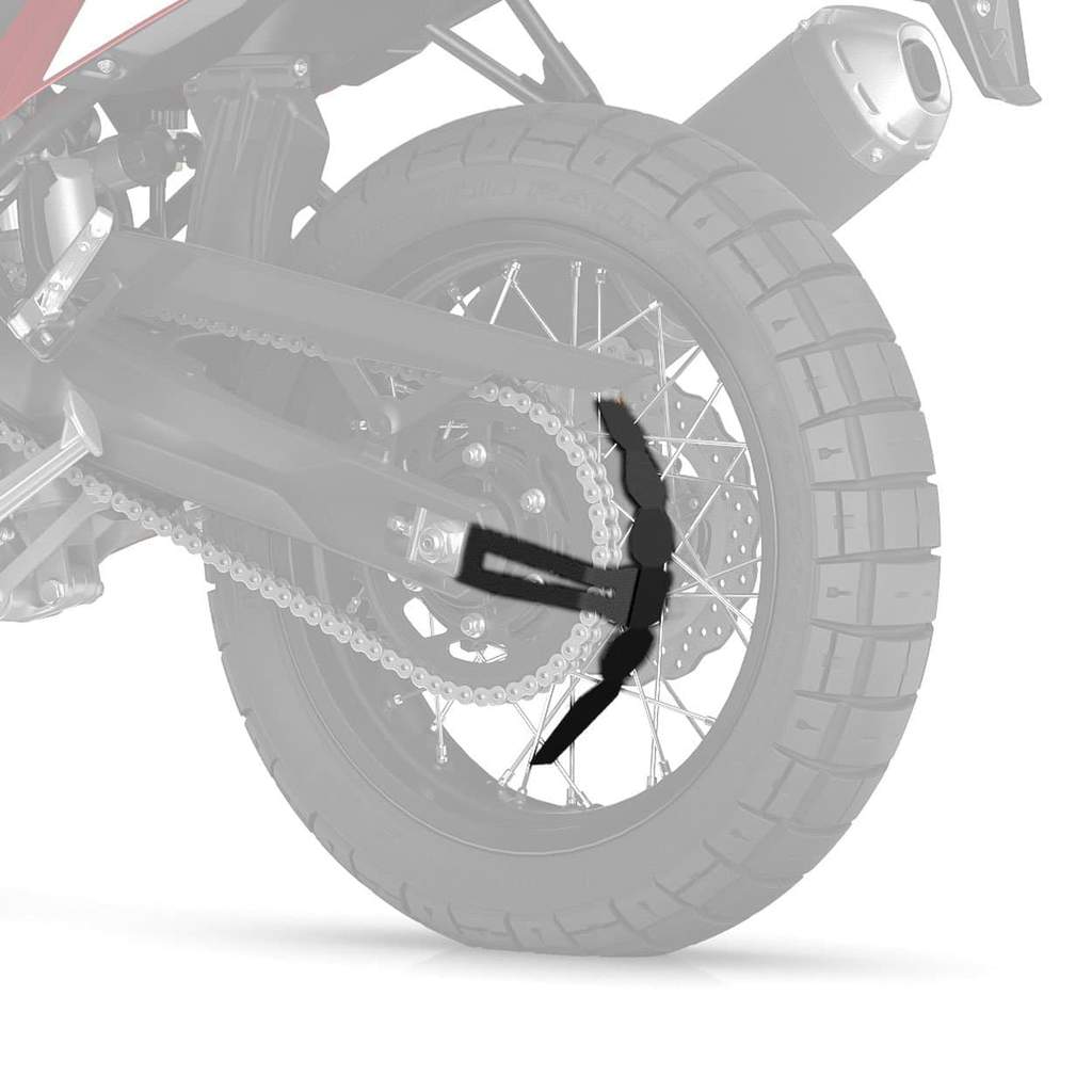 Pyramid Plastics Chain Quadrant | Matte Black | Yamaha Tenere 700 2019> | 35277