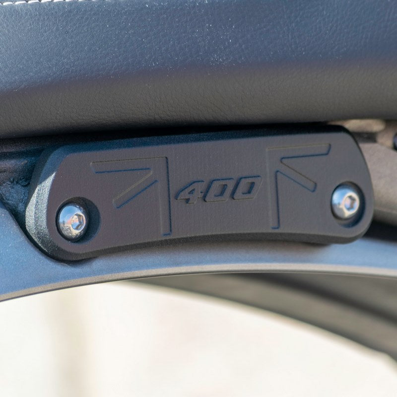 Rear Rack Blanking Blocks Matte Black