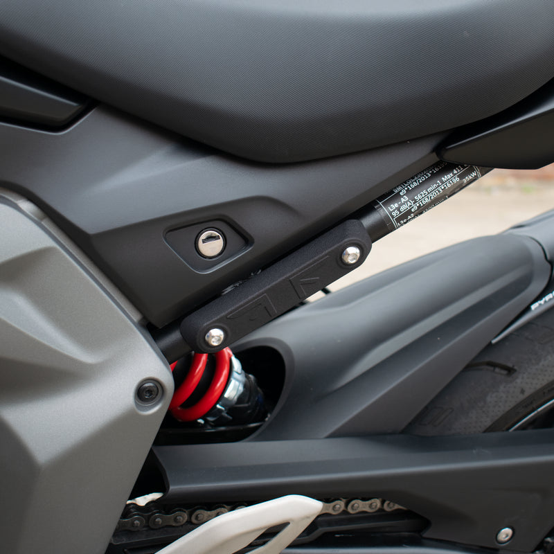 Rear Peg Blanking Blocks Matte Black