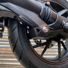 Pyramid Swingarm Protectors | Matte Black | Triumph Tiger 1200 GT 2022>Current | 36160M