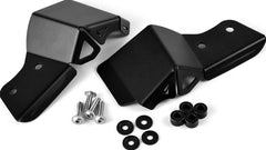 Pyramid Swingarm Protectors | Matte Black | Triumph Tiger 1200 GT 2022>Current | 36160M