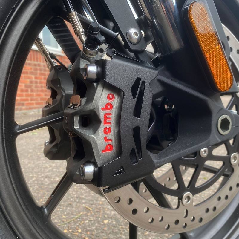 Pyramid Brake Caliper Guards | Matte Black | Ducati Multistrada V4 2021>Current | 36770M