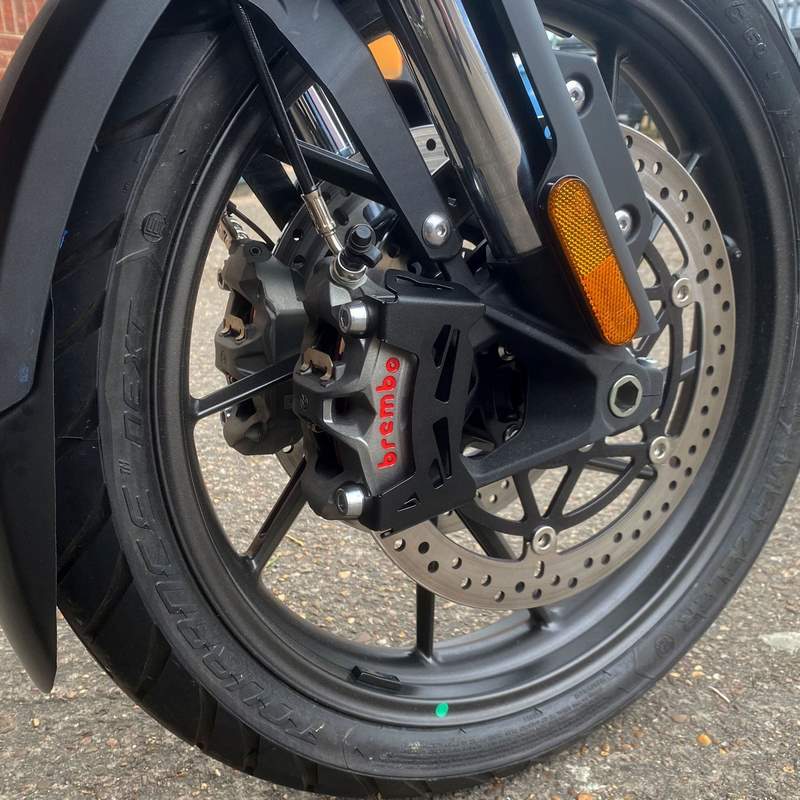 Pyramid Brake Caliper Guards | Matte Black | Ducati Multistrada V4 2021>Current | 36770M