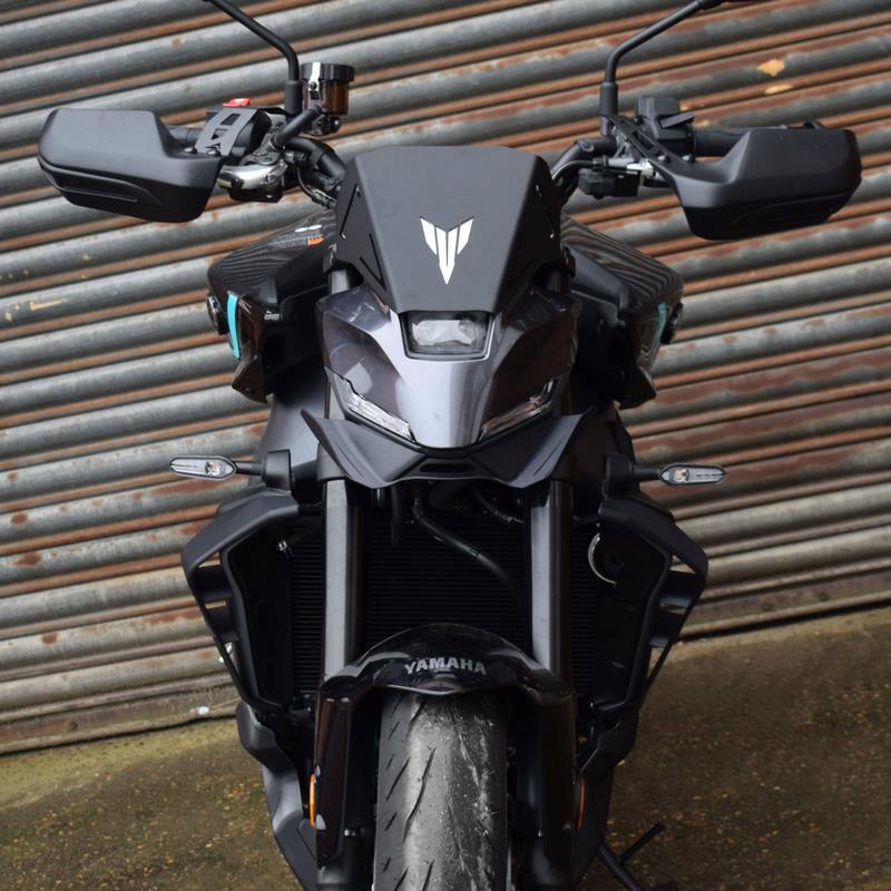 Pyramid Side Spoilers | Matte Black | Yamaha MT-09 2024>Current | 38265