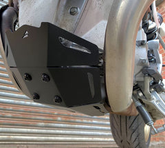 Pyramid Engine Guard | Gloss Silver | Moto Guzzi V100 Mandello 2022>Current | 38405S