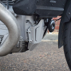 Pyramid Engine Cover | Gloss Silver | Moto Guzzi V100 Mandello 2022>Current | 38406S