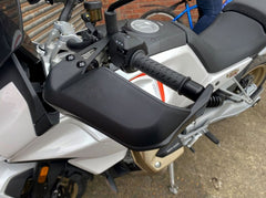 Pyramid Handguards | Matte Black | Moto Guzzi V100 Mandello 2022>Current | 38870M