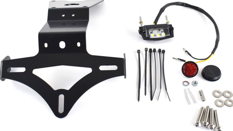 Pyramid Tail Tidy | Matte Black | Triumph Scrambler 400 X 2024>Current | 51601