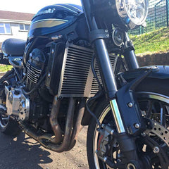 Pyramid Radiator Guard | Matte Black | Kawasaki Z 900 RS 2021>Current | 523366M