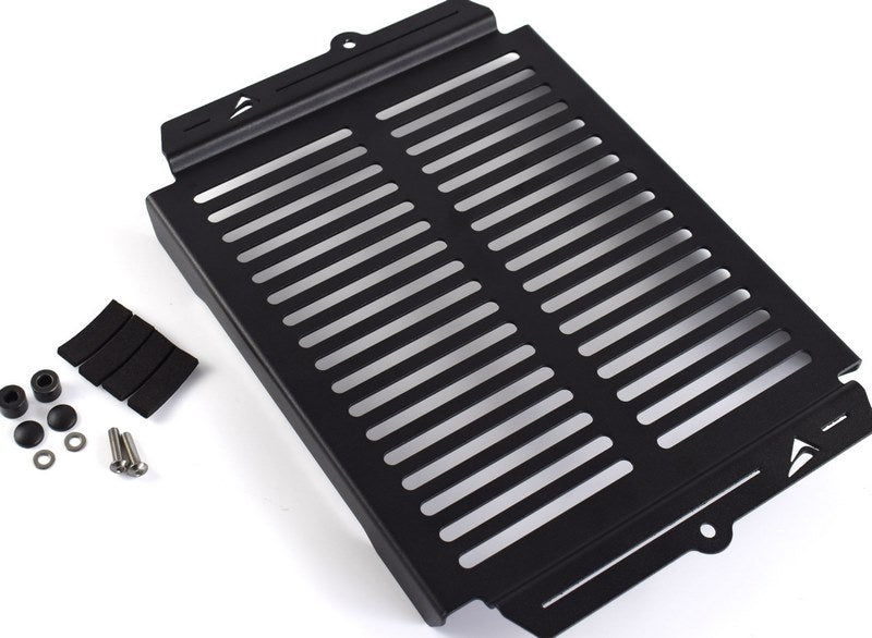Pyramid Radiator Guard | Matte Black | Triumph Scrambler 400 X 2024>Current | 526240M