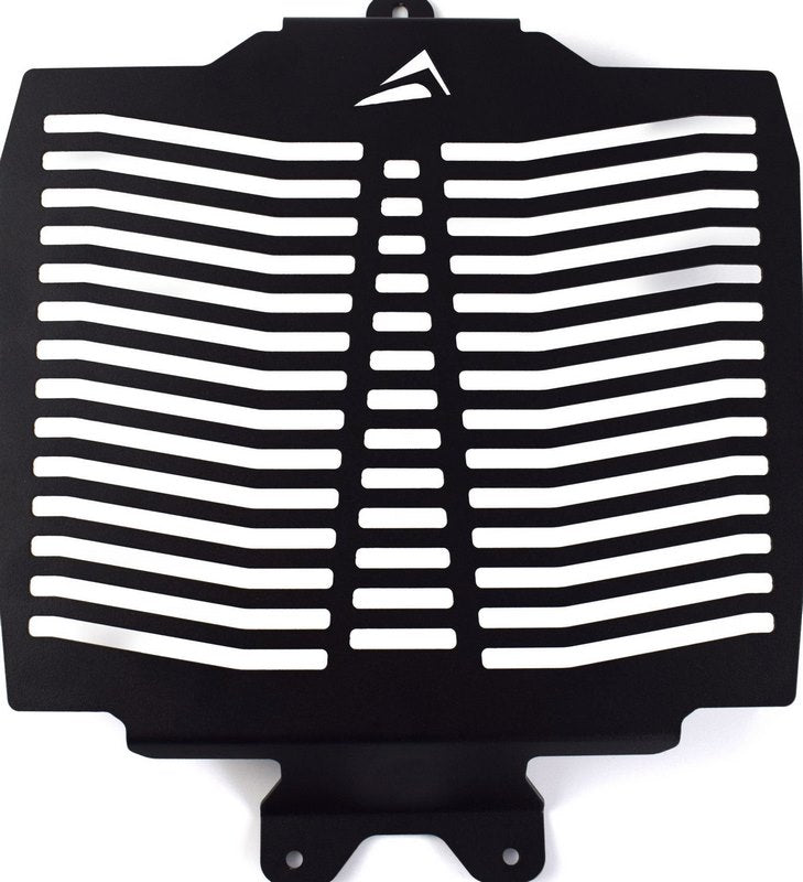 Pyramid Radiator Guard | Matte Black | Moto Guzzi Stelvio 2023>Current | 528100M