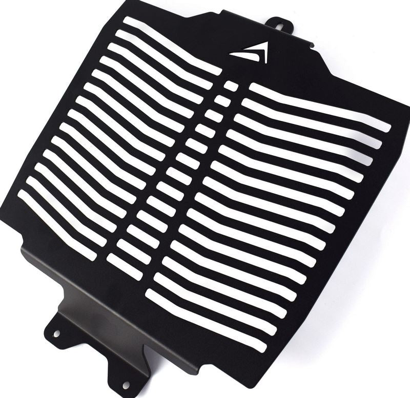 Pyramid Radiator Guard | Matte Black | Moto Guzzi Stelvio 2023>Current | 528100M