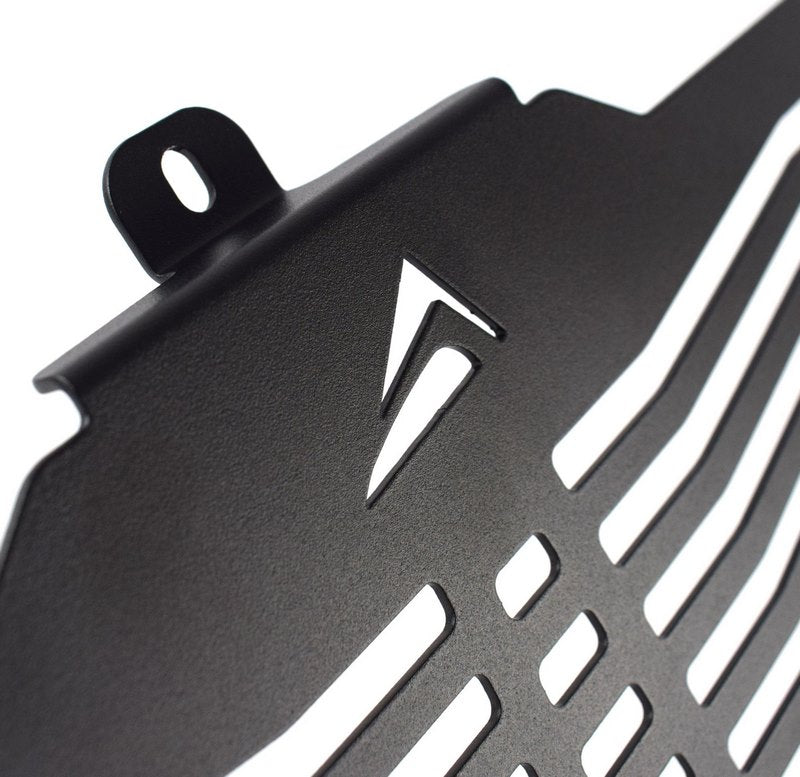 Pyramid Radiator Guard | Matte Black | Moto Guzzi Stelvio 2023>Current | 528100M