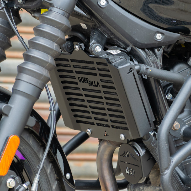 Radiator Guard Matte Black