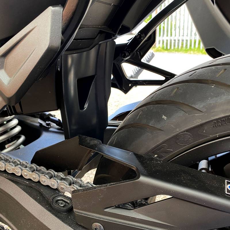 Pyramid Shock Shield | Matte Black | Honda NT 1100 2022>Current | 811015M