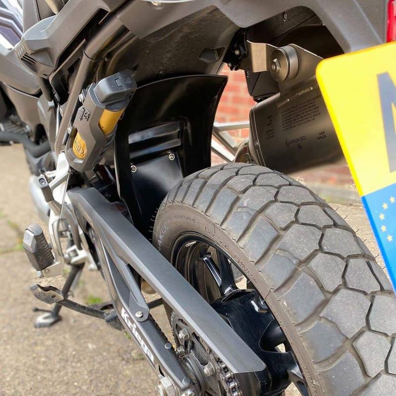 Pyramid Plastics Shock Shield | Matte Black | BMW F750 GS 2018> | 814850M