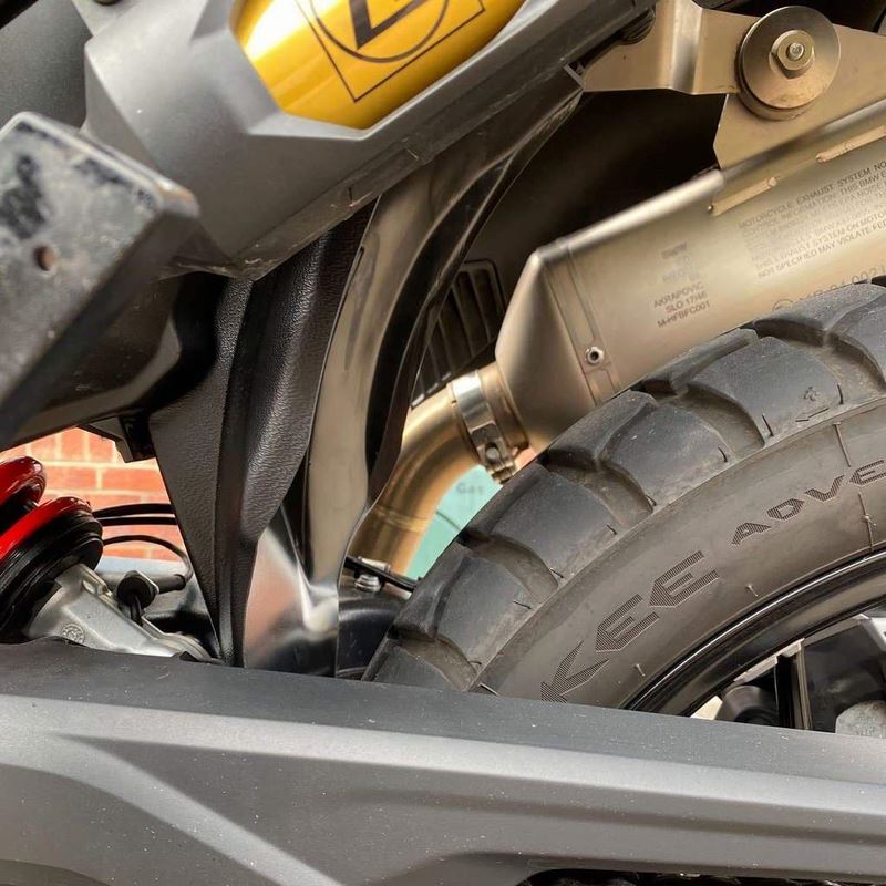 Pyramid Plastics Shock Shield | Matte Black | BMW F750 GS 2018> | 814850M