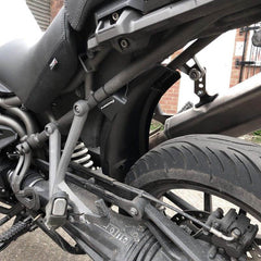 Pyramid Plastics TREK Shock Shield Matte Black Triumph Explorer 1200 XC/XCX/XRA/Low 2016> | 816002M