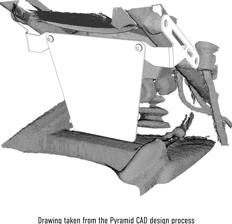 Pyramid Shock Shield | Black | Harley Davidson Pan America 1250 2021>Current | 818500