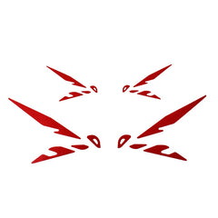 Decals - Hornet Logo - Set of 4 Red