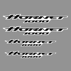 Decals - Hornet Logo Set Of 4 Black & White