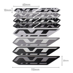Decals - Set Of 24 Black/Grey