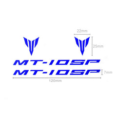 Decals Blue Set Of 2
