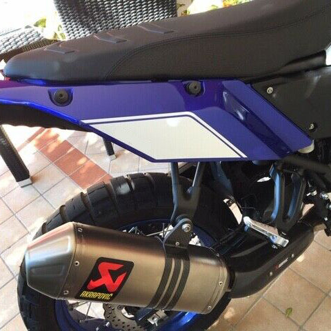 Decals Rear Side Panel Graphic White