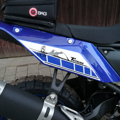 Decals Rear Side Panel Graphic Red