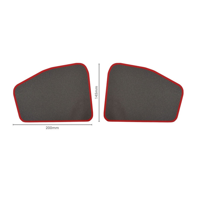 Decals Seat Cowl Number Board Set Grey & Red