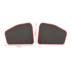 Decals Seat Cowl Number Board Set Grey & Red