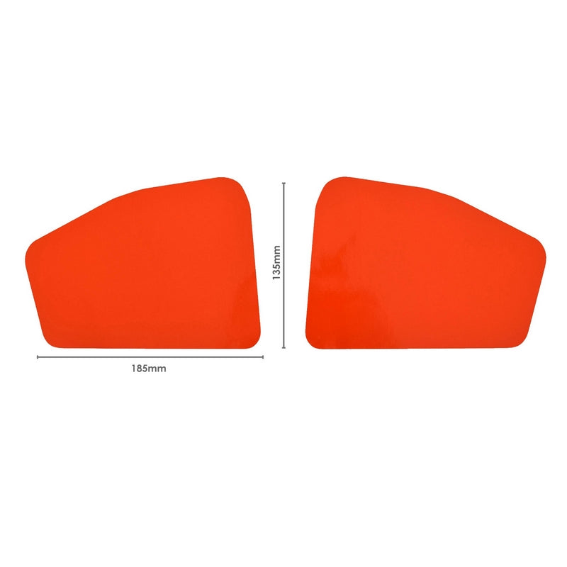 Decals Seat Cowl Number Board Set Red