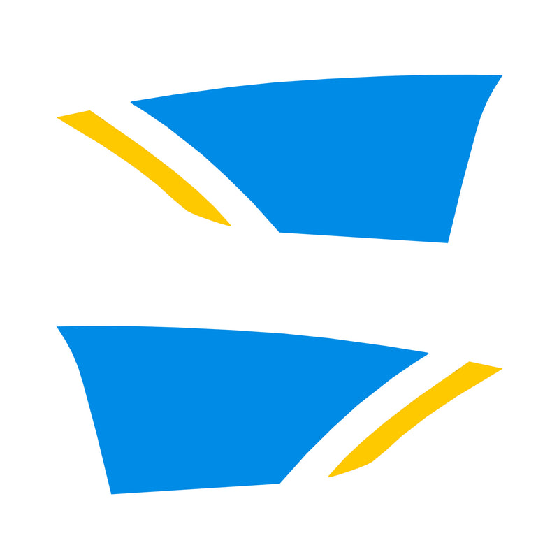 Decals Legend Blue Front Guard Decal