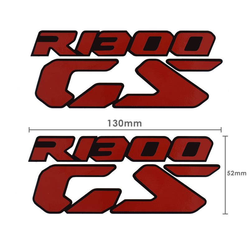 Decals Logo Red Set Of 2