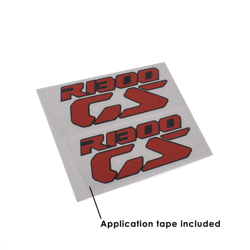 Decals Logo Red Set Of 2