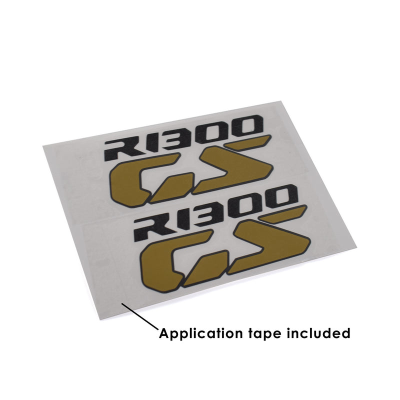 Decals Logo Gold Set Of 2