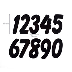 Decals Racing Numbers Set 0-9