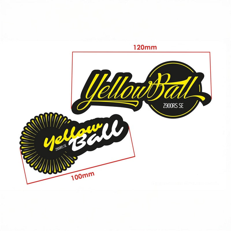 Decals Yellow Ball