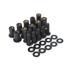 M4 X 16 Screen Kit - Black (Pack Of 10)