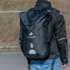 Waterproof 35L Motorcycle Backpack Black