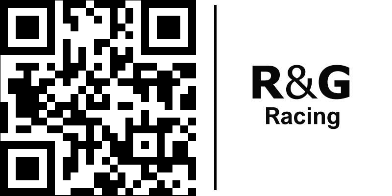 R&G Racing Titanium Racing Radiator Guard, Titanium | RAD0065RACINGTI