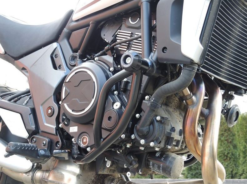 RD Moto Crash frames CFmoto 700CL-X Heritage, BLACK MATT | CF159KDPH01