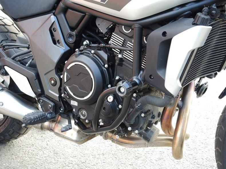 RD Moto Crash frames CFmoto 700CL-X Heritage, BLACK MATT | CF159KDPH01
