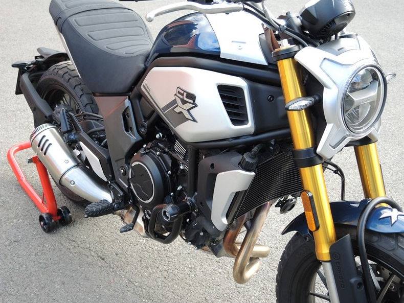 RD Moto Crash frames CFmoto 700CL-X Heritage, BLACK MATT | CF159KDPH01