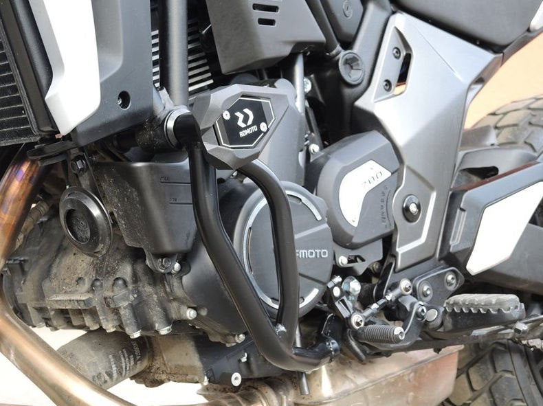 RD Moto Crash frames CFmoto 700CL-X Heritage, BLACK MATT | CF159KDSL01K