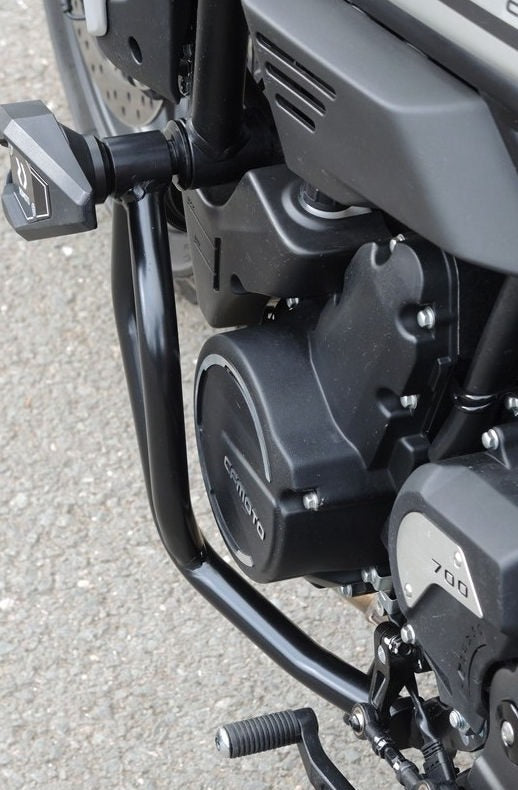RD Moto Crash frames CFmoto 700CL-X Heritage, BLACK MATT | CF159KDSL01K