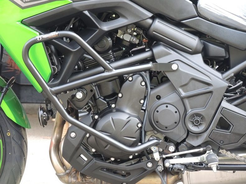RD Moto Crash frames Kawasaki Versys 650 2022-, BLACK | CF160KD