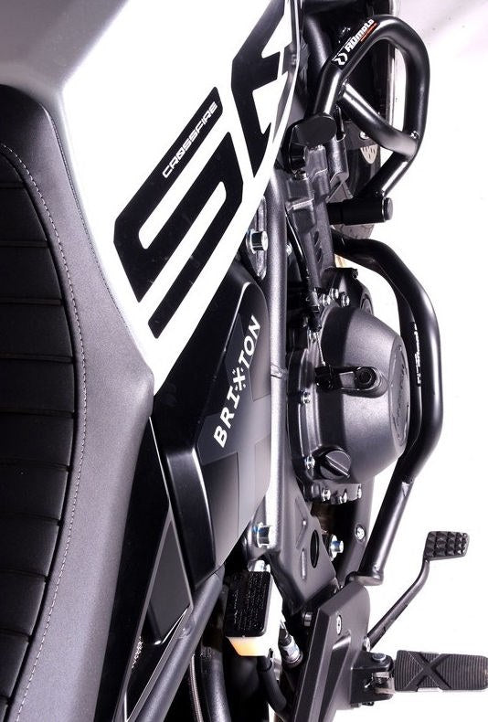 RD Moto Crash frames Brixton 500 Crossfire - upper part + lower part, BLACK | CF163KD